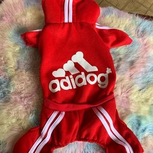 The Adidas tracksuit for your dog!